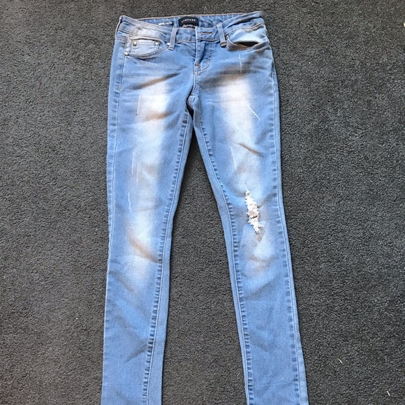 Rampage light wash jeans - Picture 1 of 4
